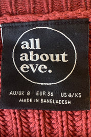 All About Eve Red Sweater