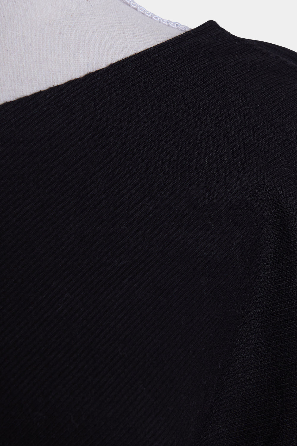 Assorted Brands Black Off Shoulder Long Sleeve Top