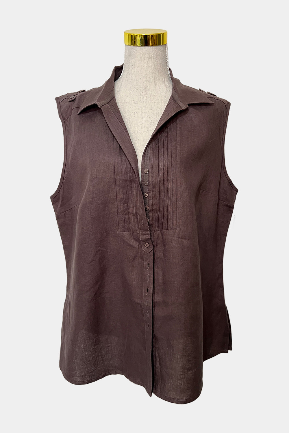 Rodney Clark  Chocolate Brown Top