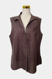 Rodney Clark  Chocolate Brown Top