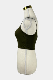 KOOKAI Green Stra Crop Top