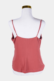 PILGRIM Rusty Pink Cowl Neck Singlet