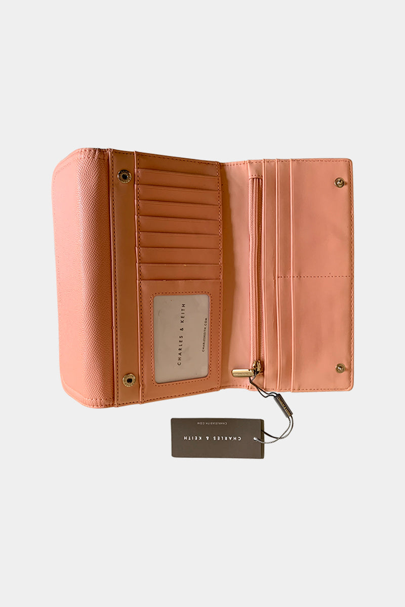 Charles & Keith Peach Purse
