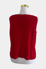 St John Evening By Marie Gray Red Top