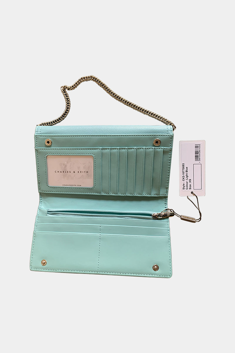 Charles & Keith Blue Purse