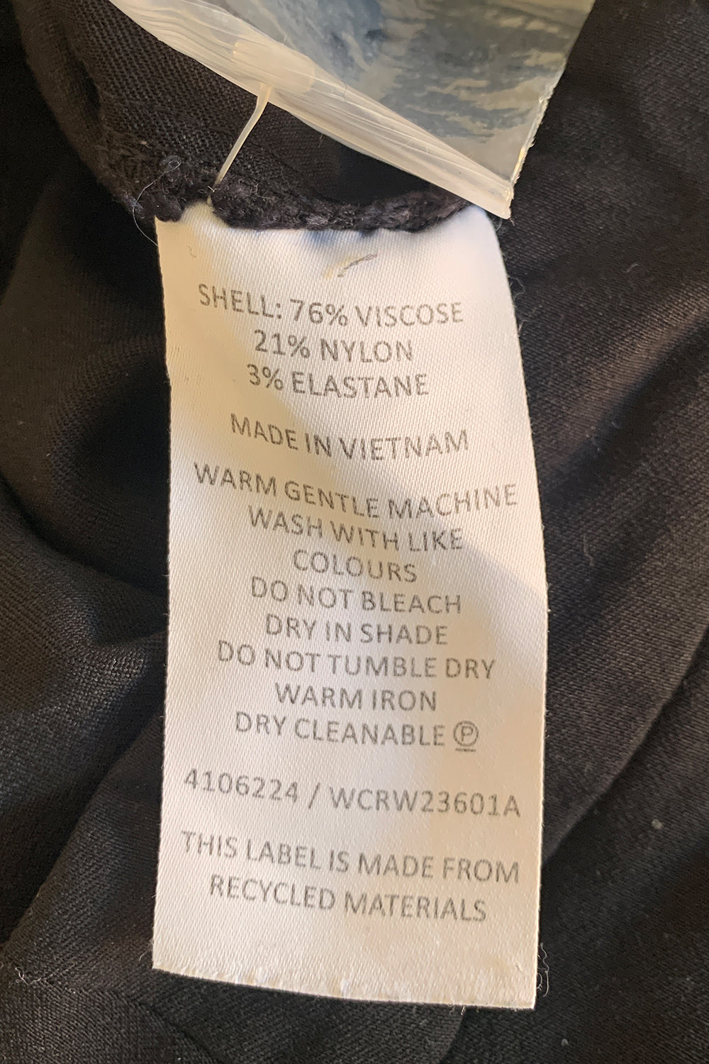 Wayne Cooper Black Trousers