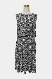 BASQUE Black and White Dress