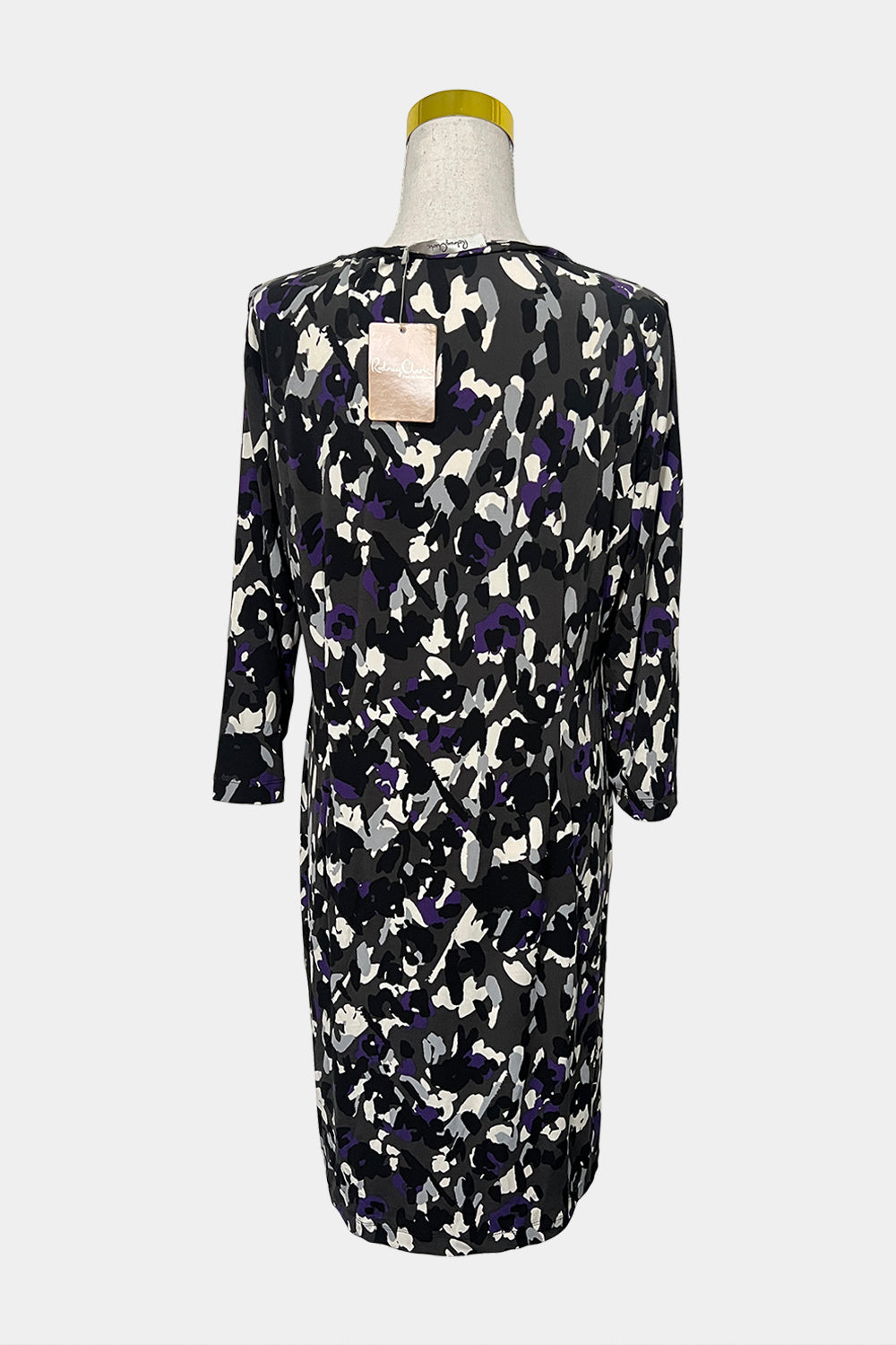 Rodney Clark Black and Purple Dress