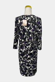 Rodney Clark Black and Purple Dress