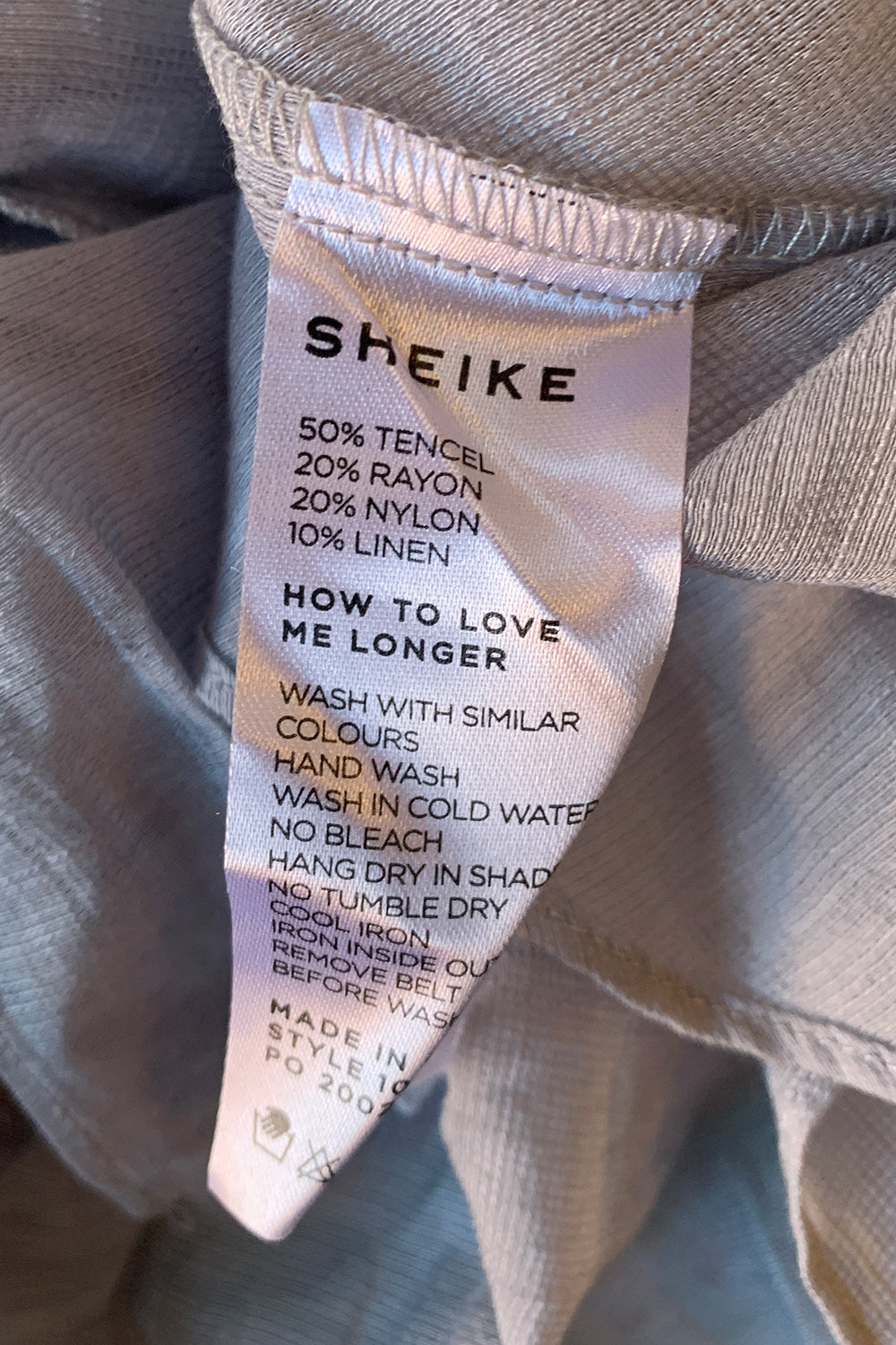 SHEIKE Grey Blouse