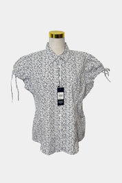 Tommy Hilfiger White and Black Top