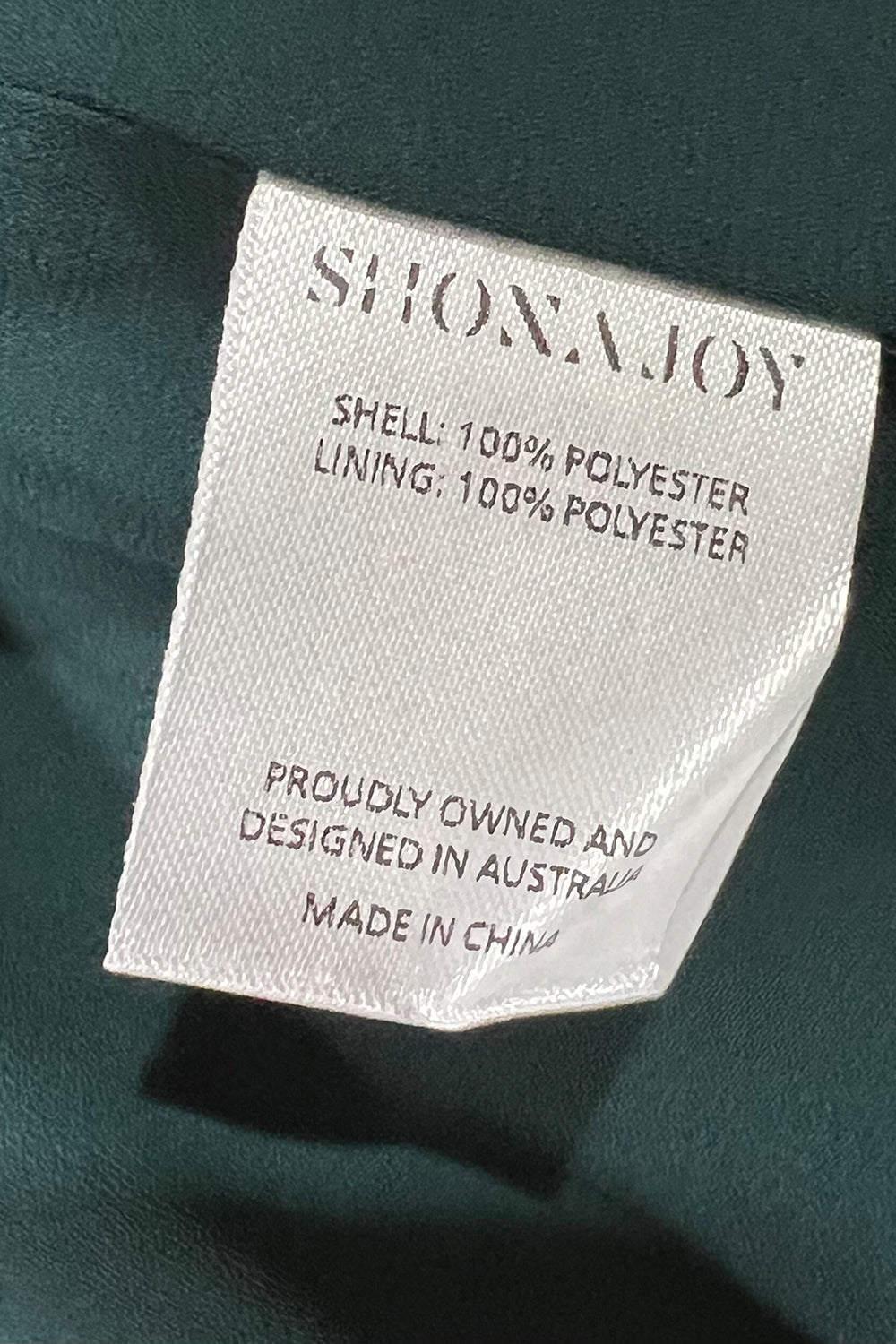 Shona Joy Emerald Dress