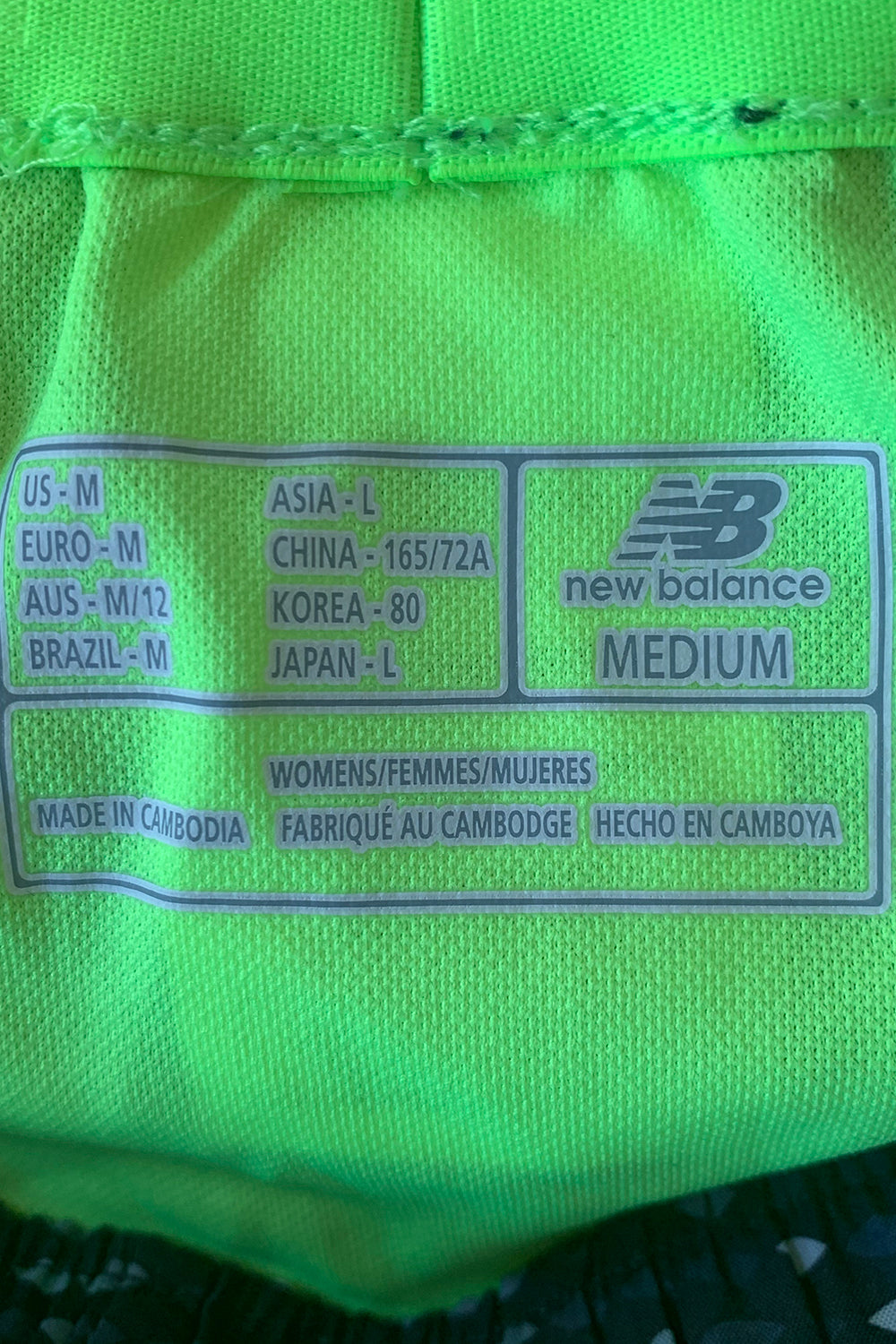 New Balance Black Gym Shorts