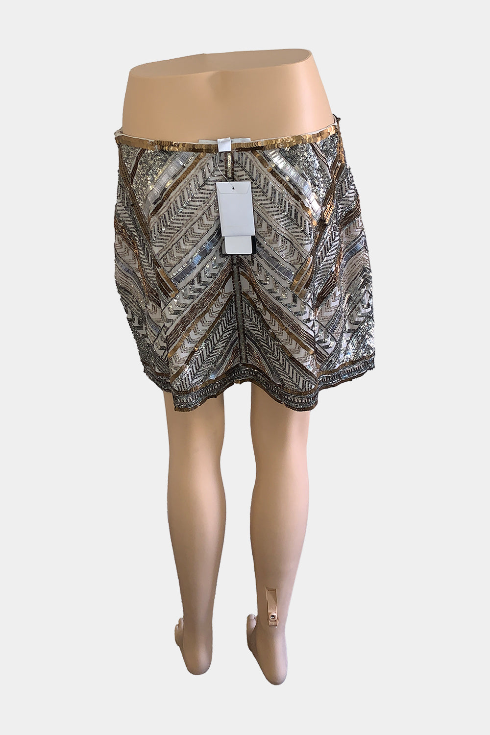 Forever New Gold Skirt