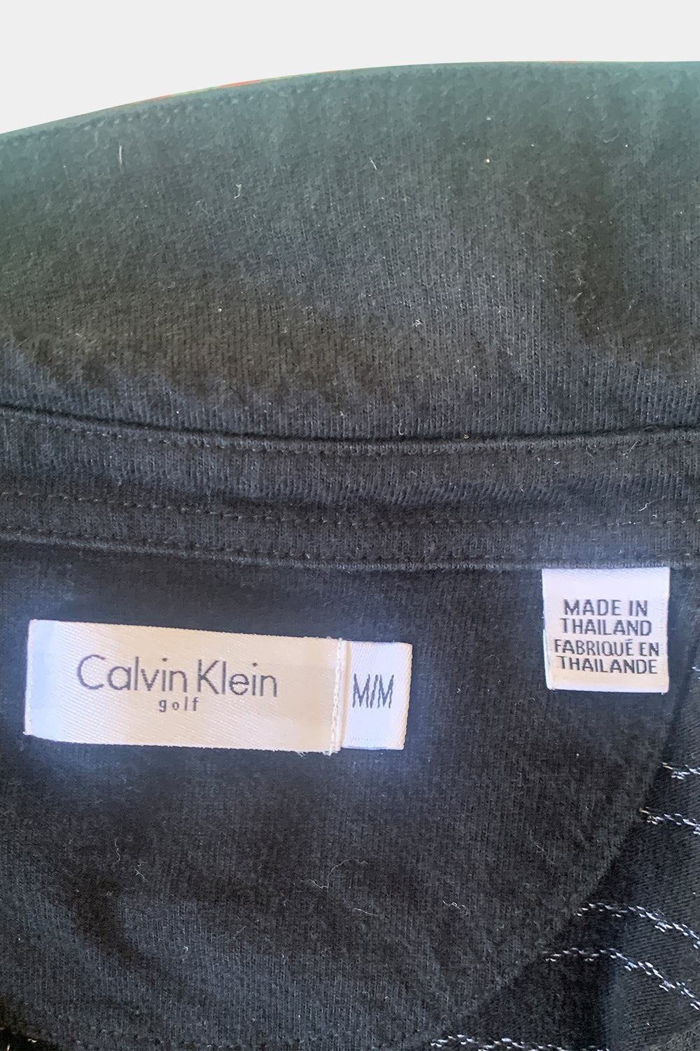 Calvin Klein Black Polo Tshirt