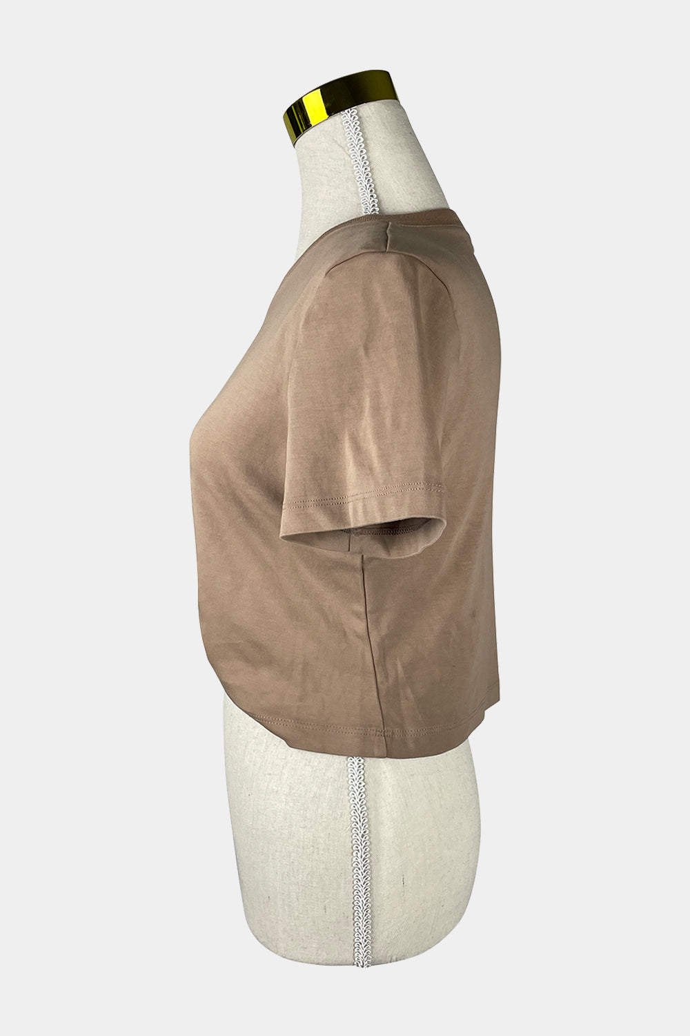 KOOKAI Beige Crop Tee