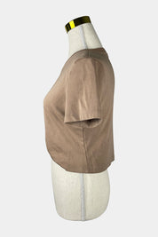 KOOKAI Beige Crop Tee