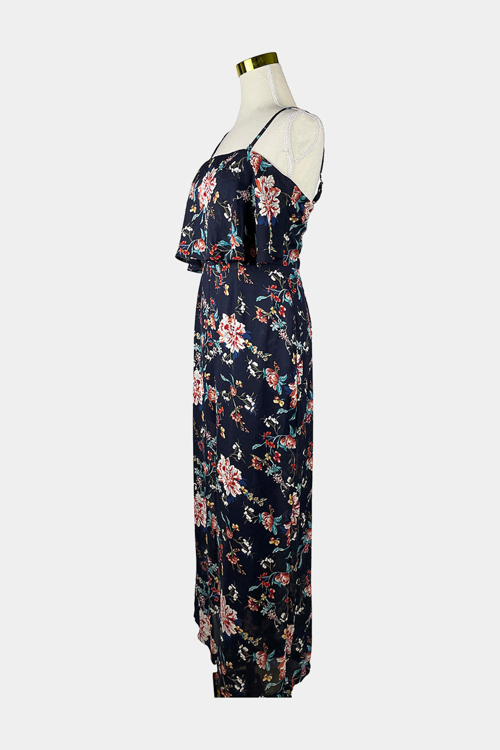 PILGRIM Navy Floral Jumpsuit