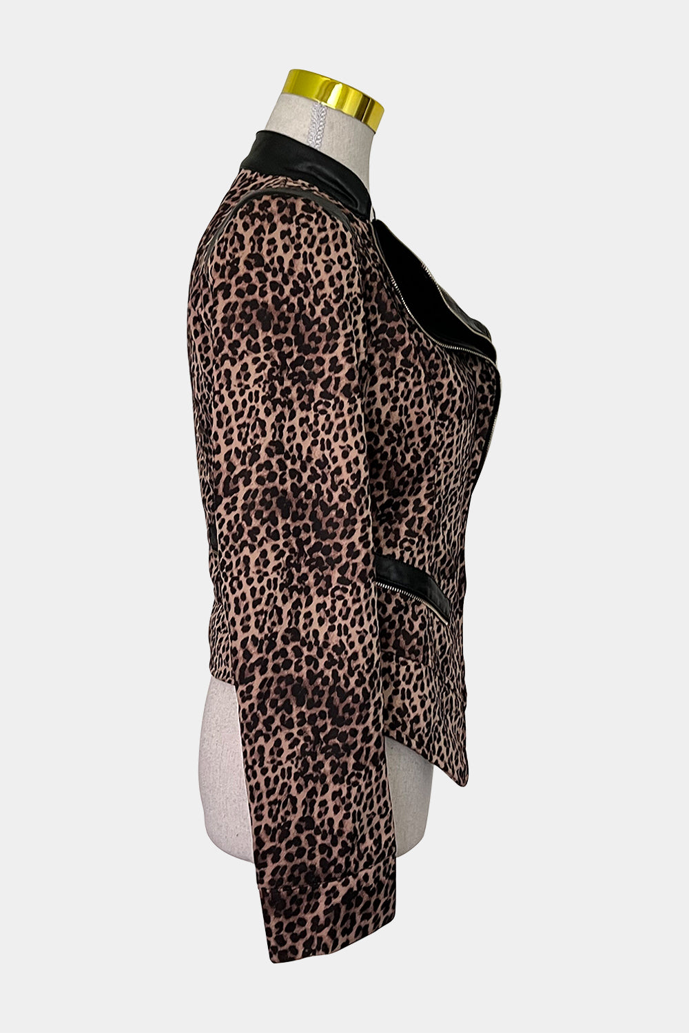 Caroline Morgan Leopard Print Jackets