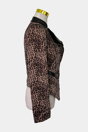 Caroline Morgan Leopard Print Jackets