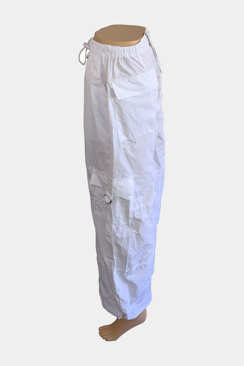 GLASSONS White Cargo Pants