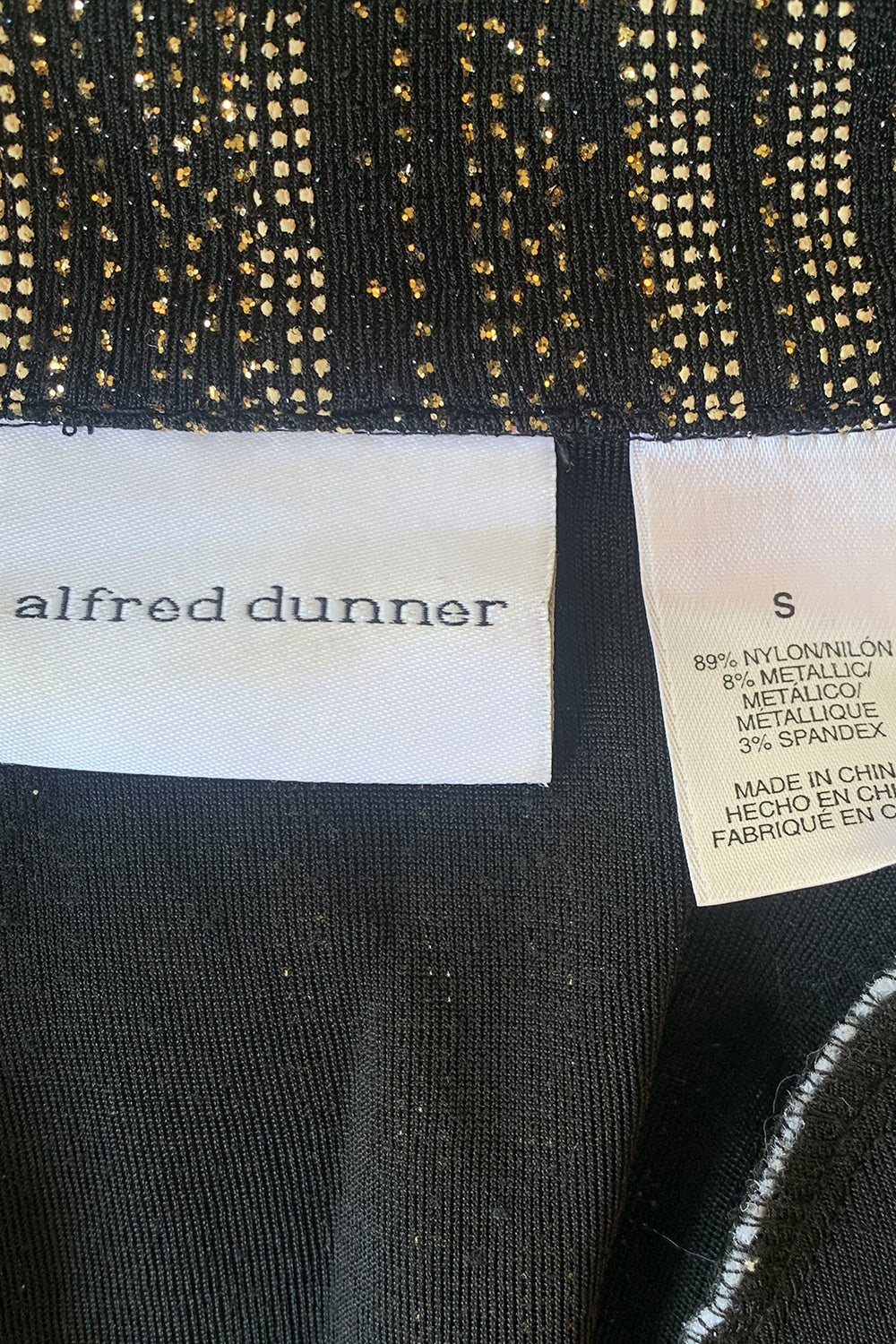 Alfred Dunner Black Jacket