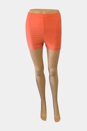 Pretty Little Thing Orange Gym Shorts