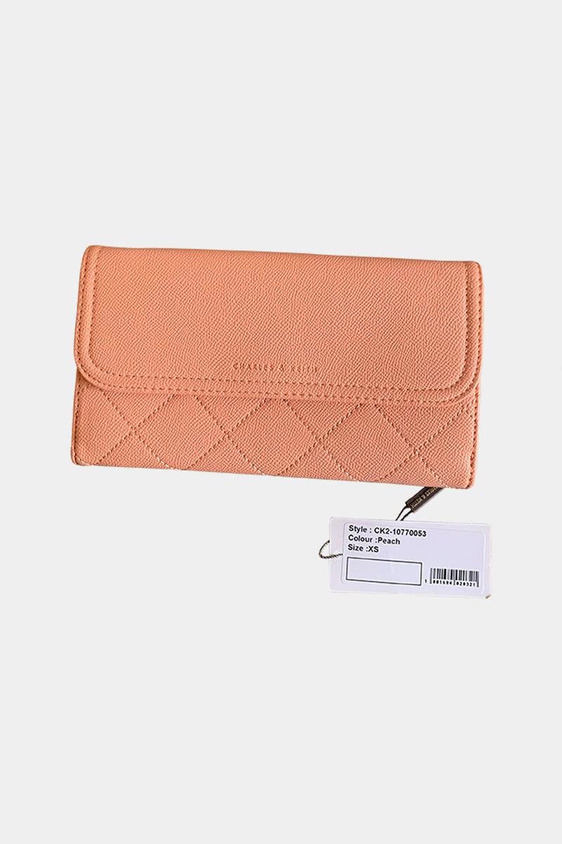 Charles & Keith Peach Purse