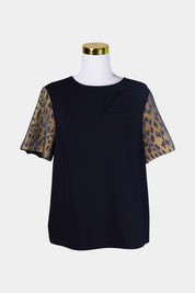 Camilla And Marc Black, Leopard Print T-Shirt