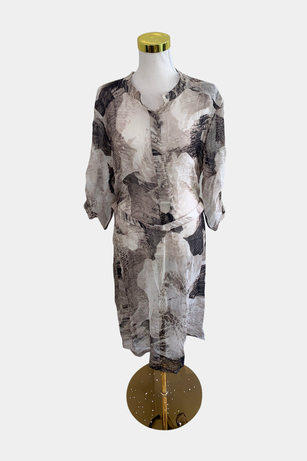 Trent Nathan Brown Dress