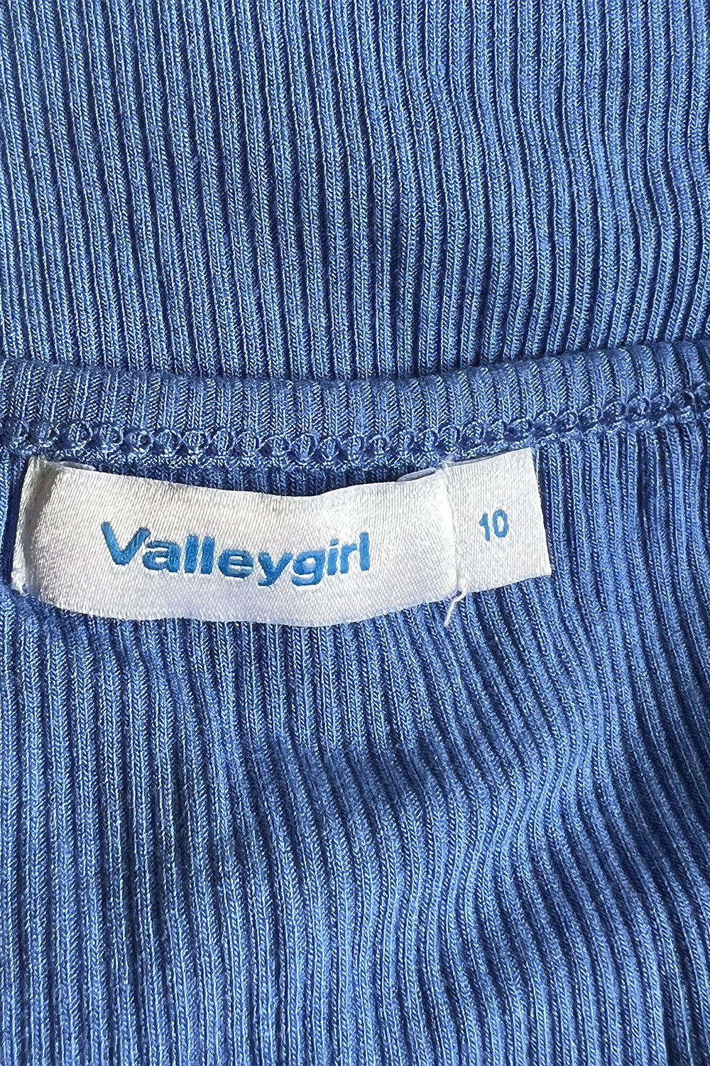 VALLEYGIRL Blue Top