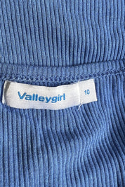 VALLEYGIRL Blue Top