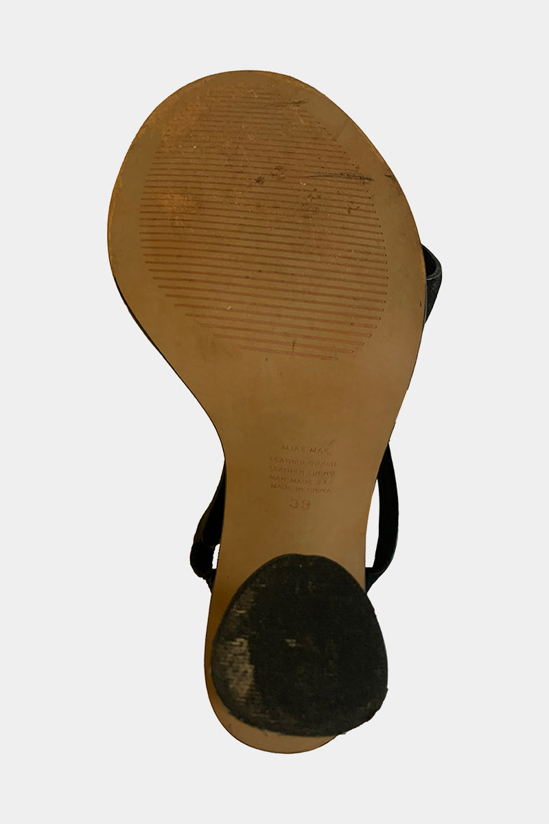 Alias Mae Black Sandals