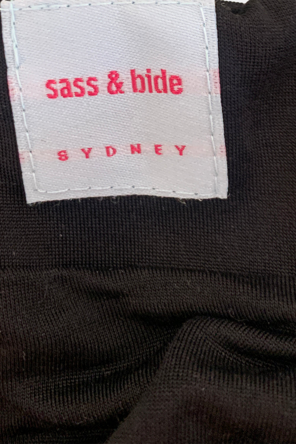 Sass & Bide Black Skirt