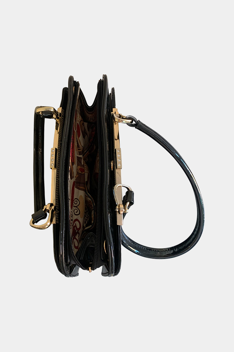 Vera May Black Handbag