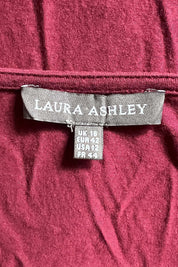 Laura Ashley Burgundy Top