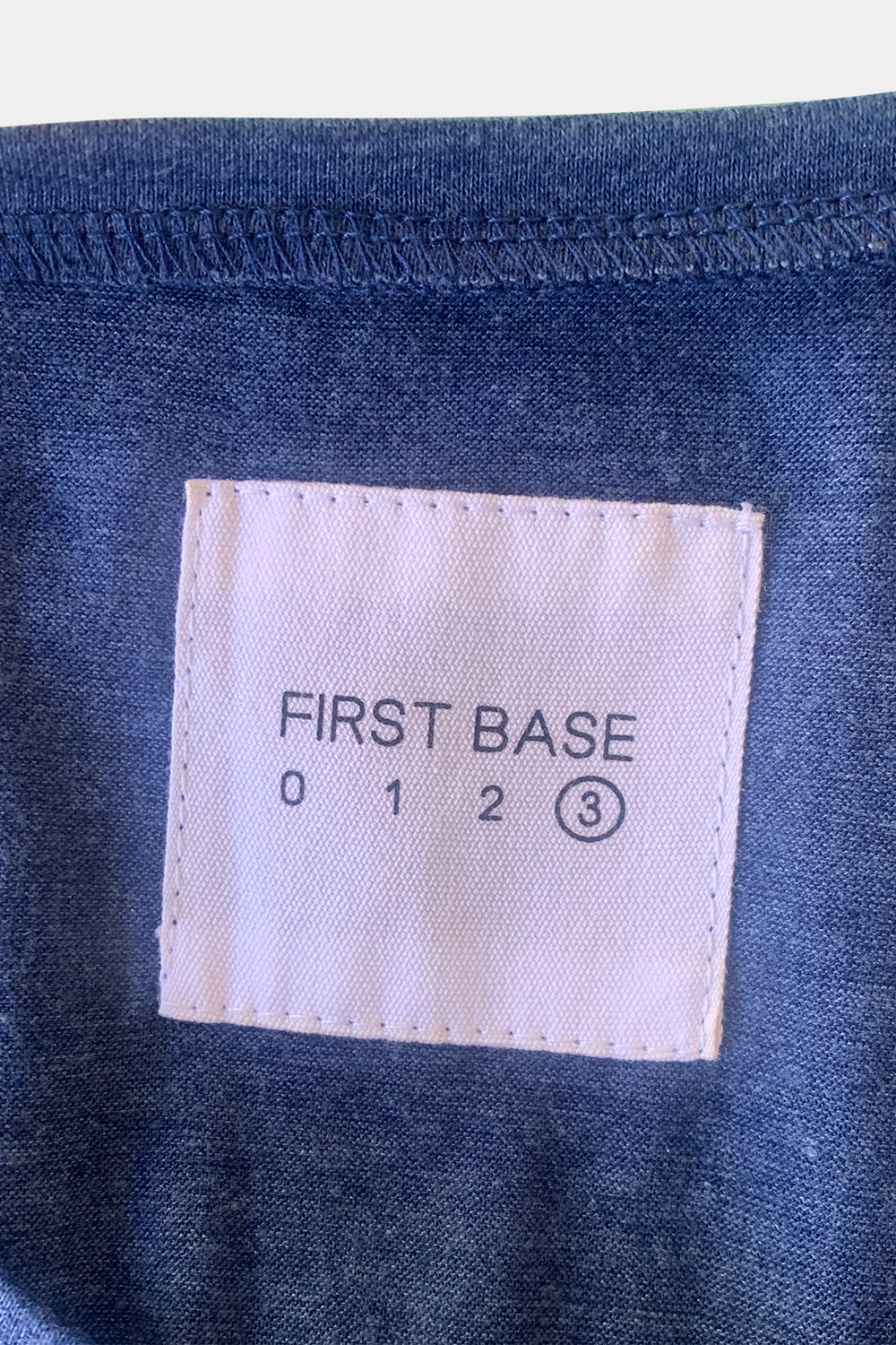 First Base Blue Top