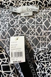 BASQUE Black and White Dress