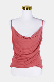 PILGRIM Rusty Pink Cowl Neck Singlet