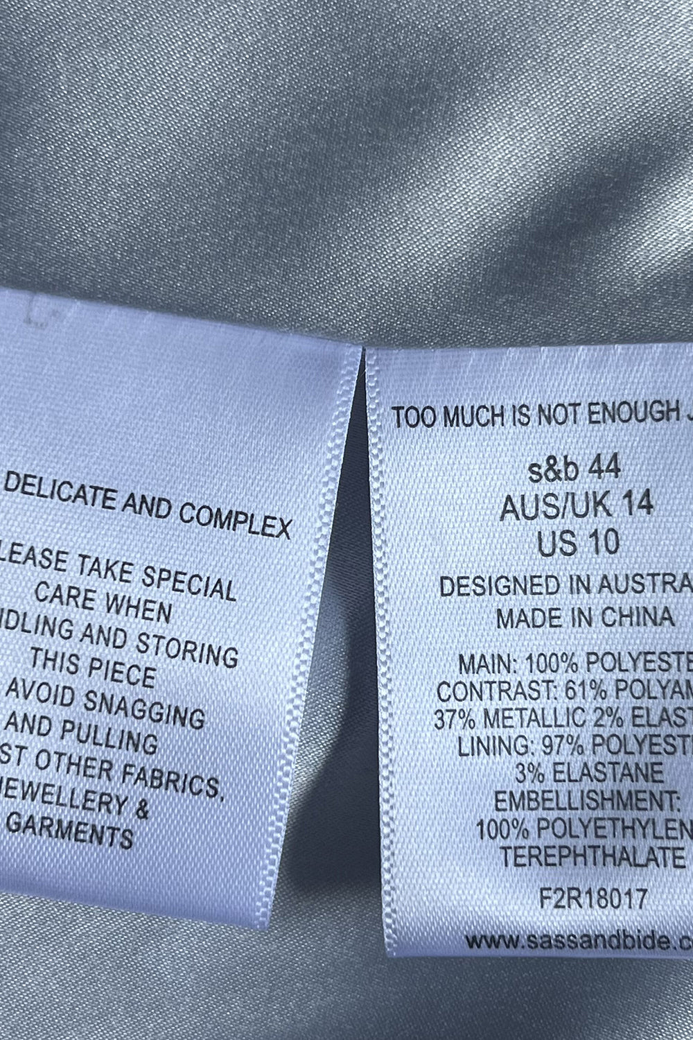 Sass & Bide Silver Jacket