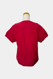 Veronika Maine Red Magenta Top