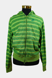 NIKE Green Hooded Zip Jacket