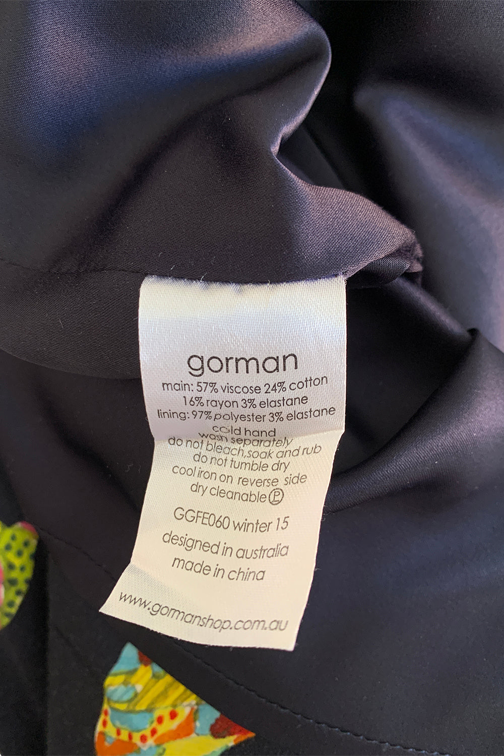 GORMAN Navy Dress