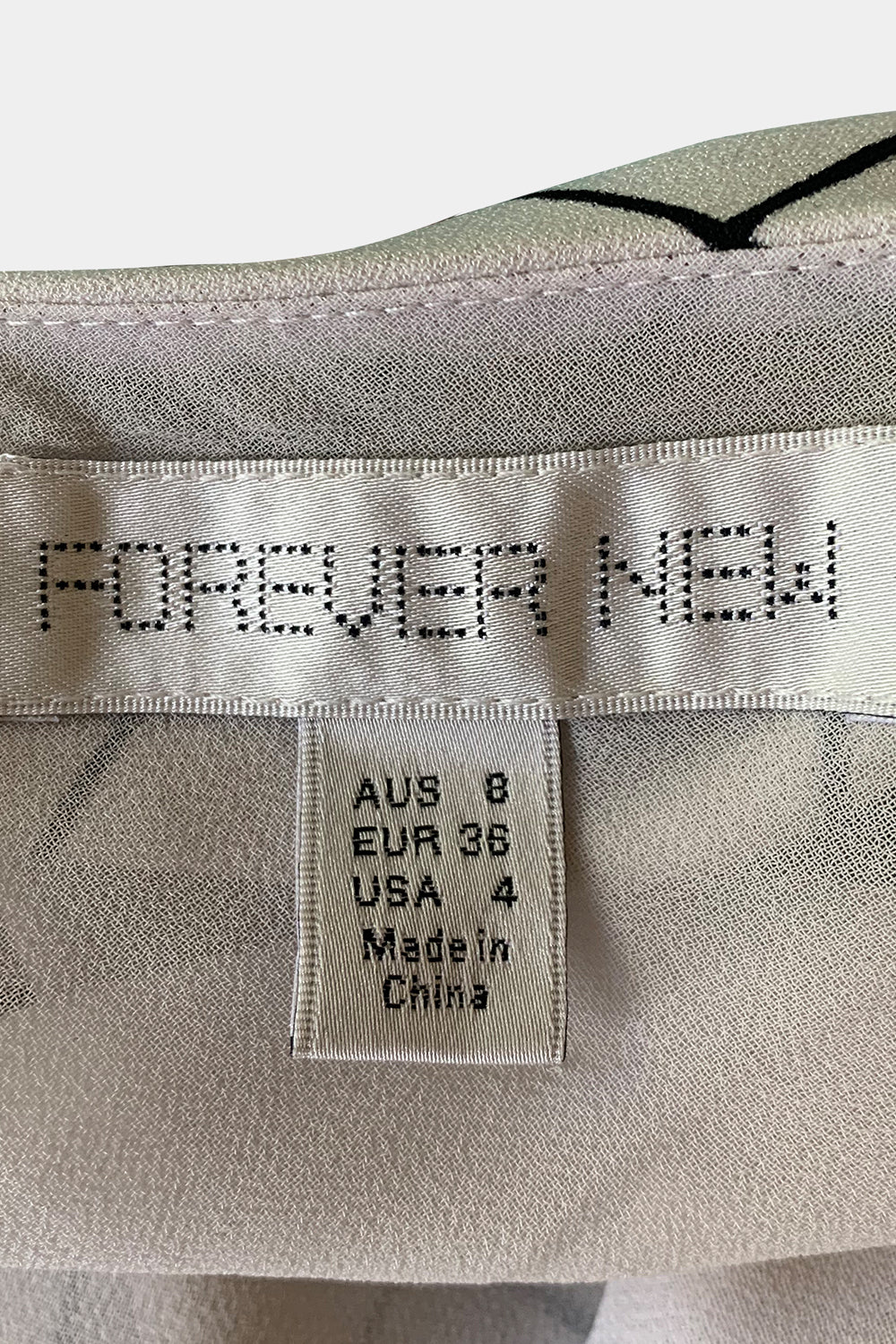 Forever New Off White Top