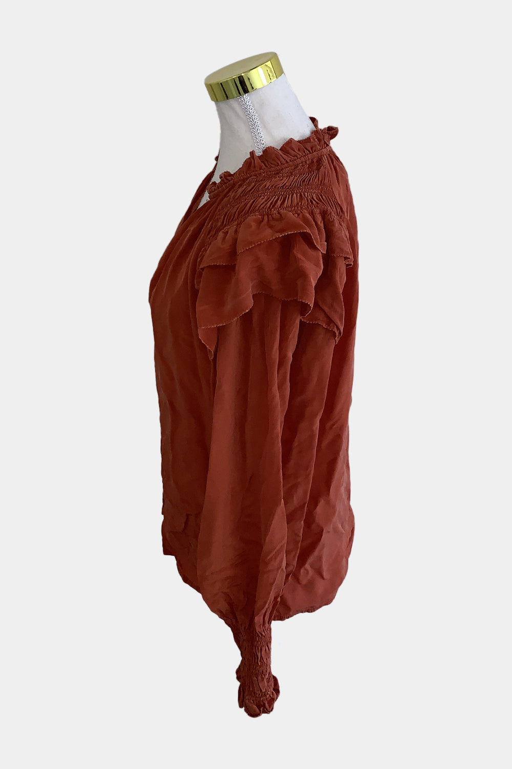 Magali Pascal Rust Blouse