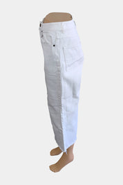 GHANDA White Jeans