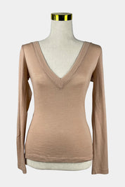 KOOKAI Beige Long Sleeve Top