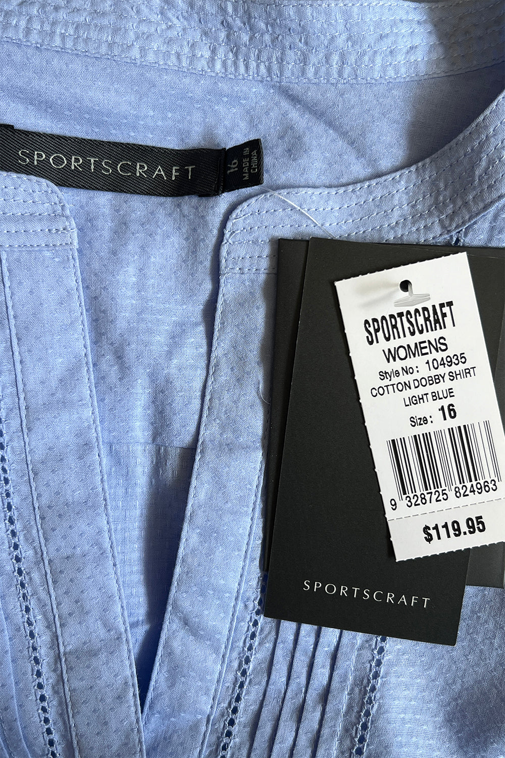 SPORTSCRAFT Light Blue Top
