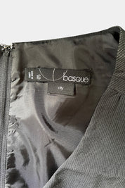 BASQUE Charcoal Grey Dress