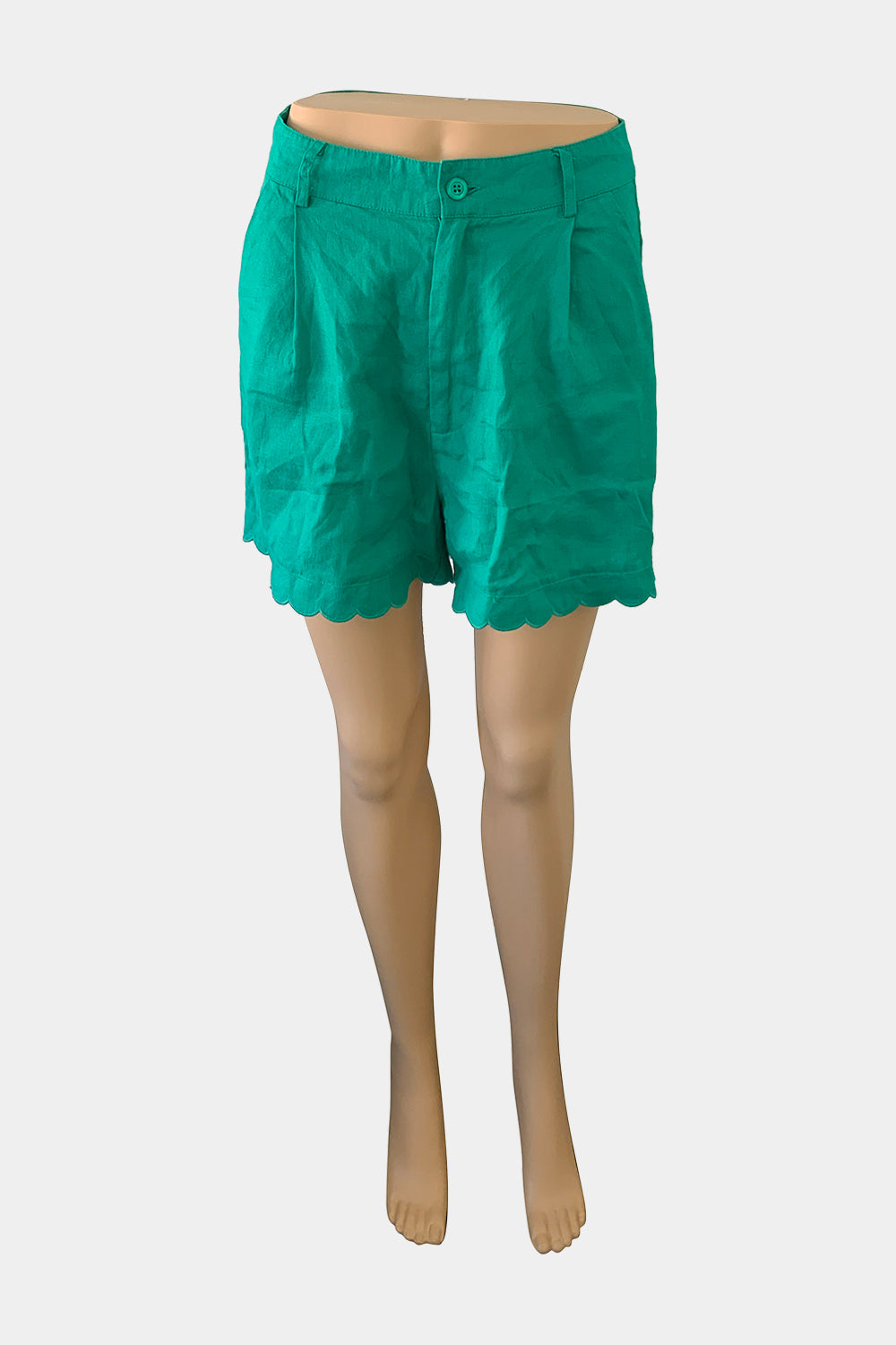 ALESSANDRA Green Shorts
